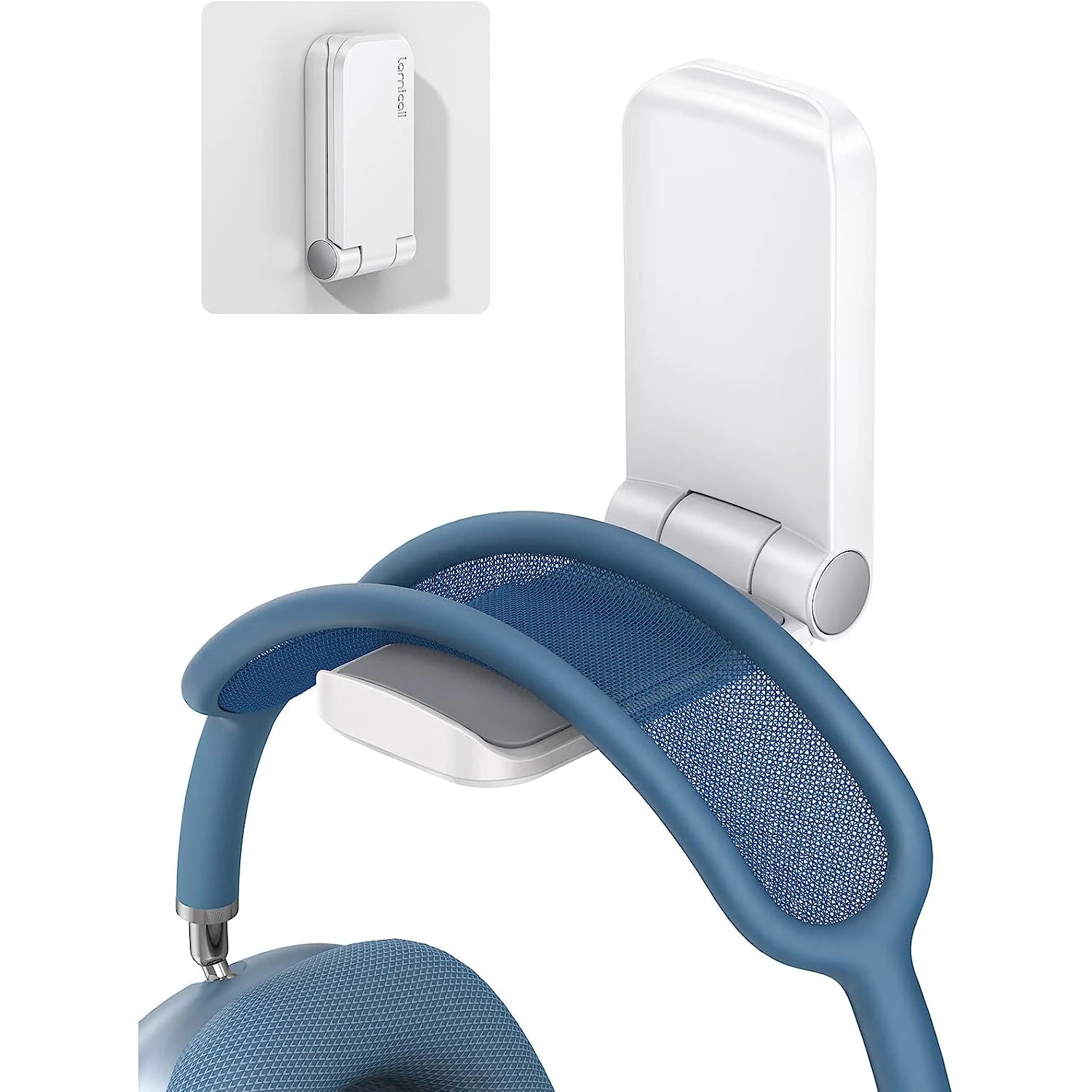 Kopfhörer Halterung Faltbar & Hängend – Platzsparender Headset Haken für Schreibtisch