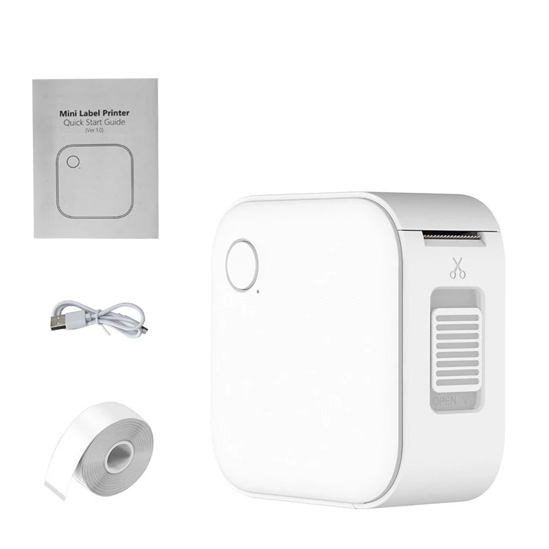 HZTZ Mini Bluetooth Etikettendrucker tragbar smart