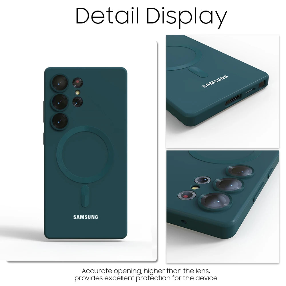 Magnetische Schutzhülle für Galaxy S25–S21