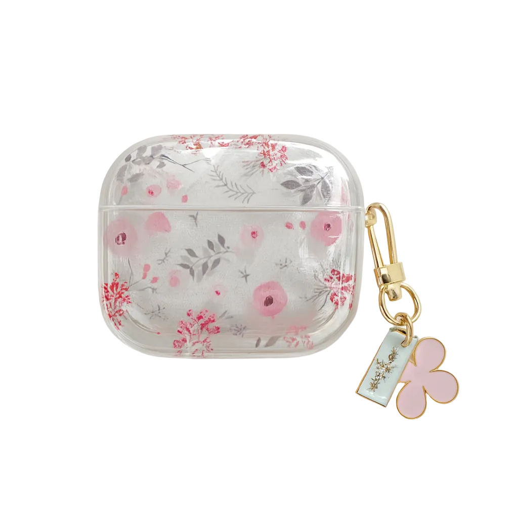 Floral silicone case for AirPods 1 2 3 4 Pro