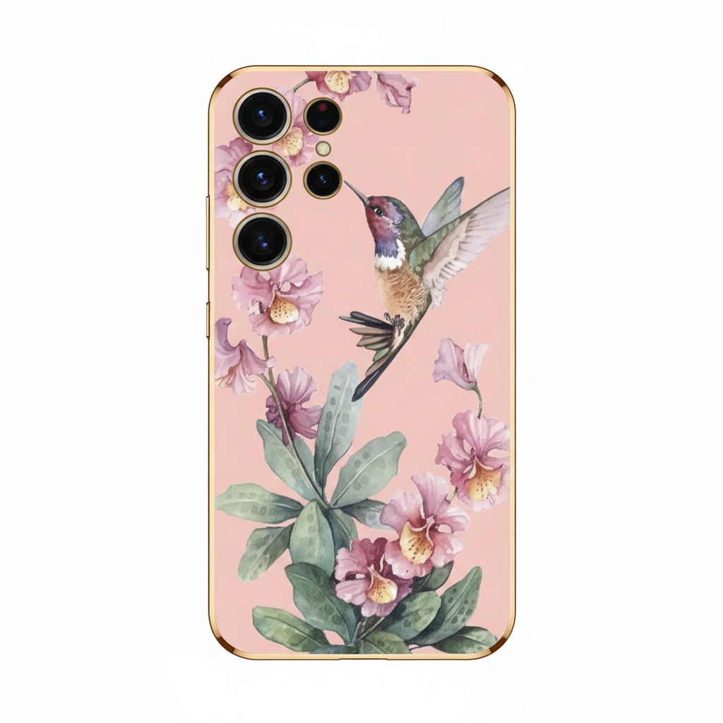 Flower Bird Case for Samsung S25 Ultra 5G