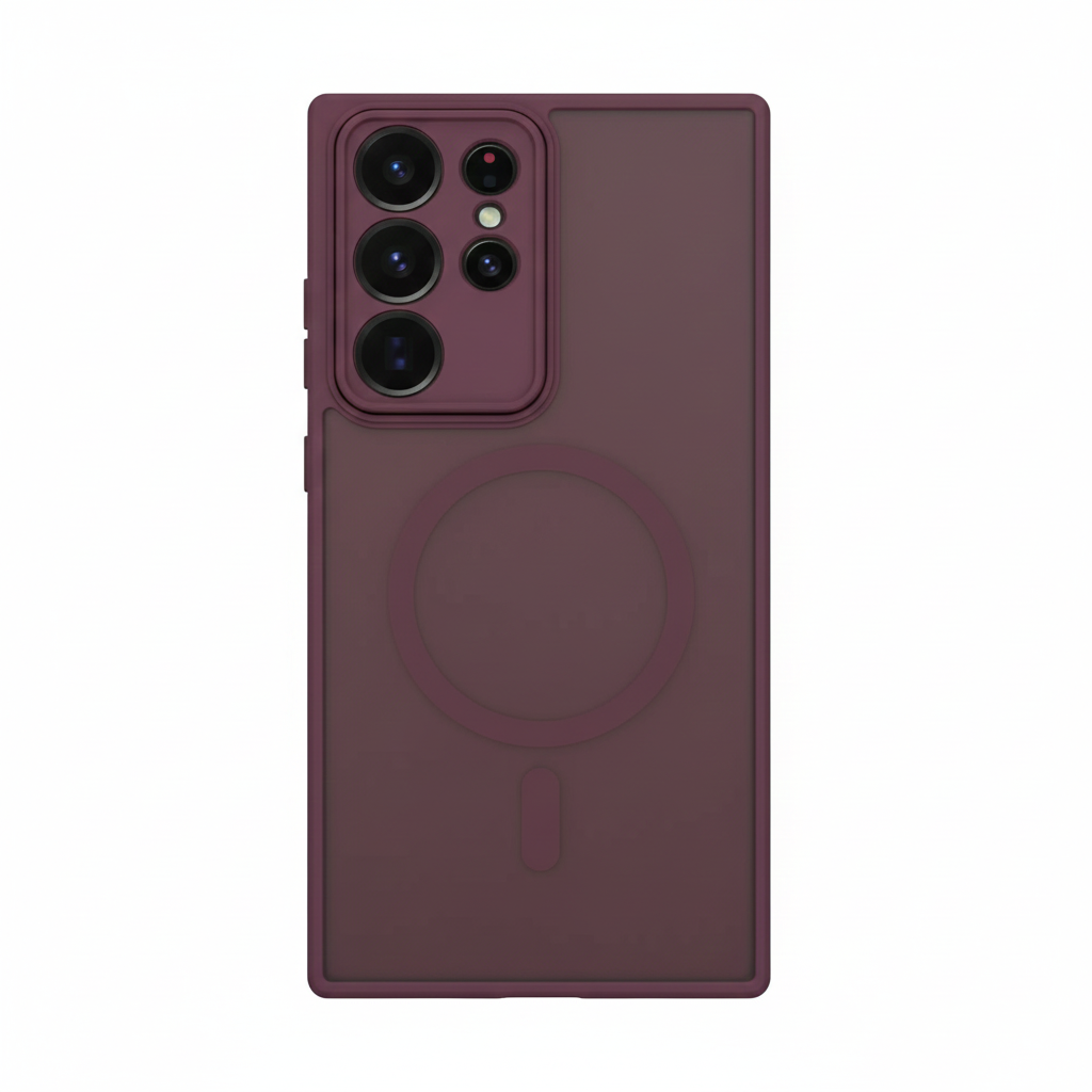 Luxury Matte Case for Samsung Galaxy S22-S25 Ultra