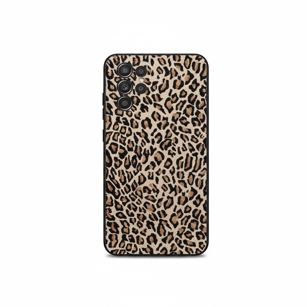 Pink leopard print case for Samsung Galaxy models