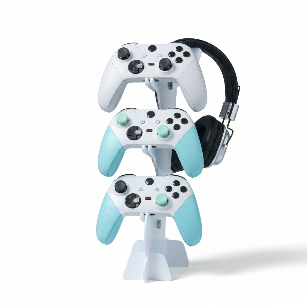 Universal stand for controllers & headsets