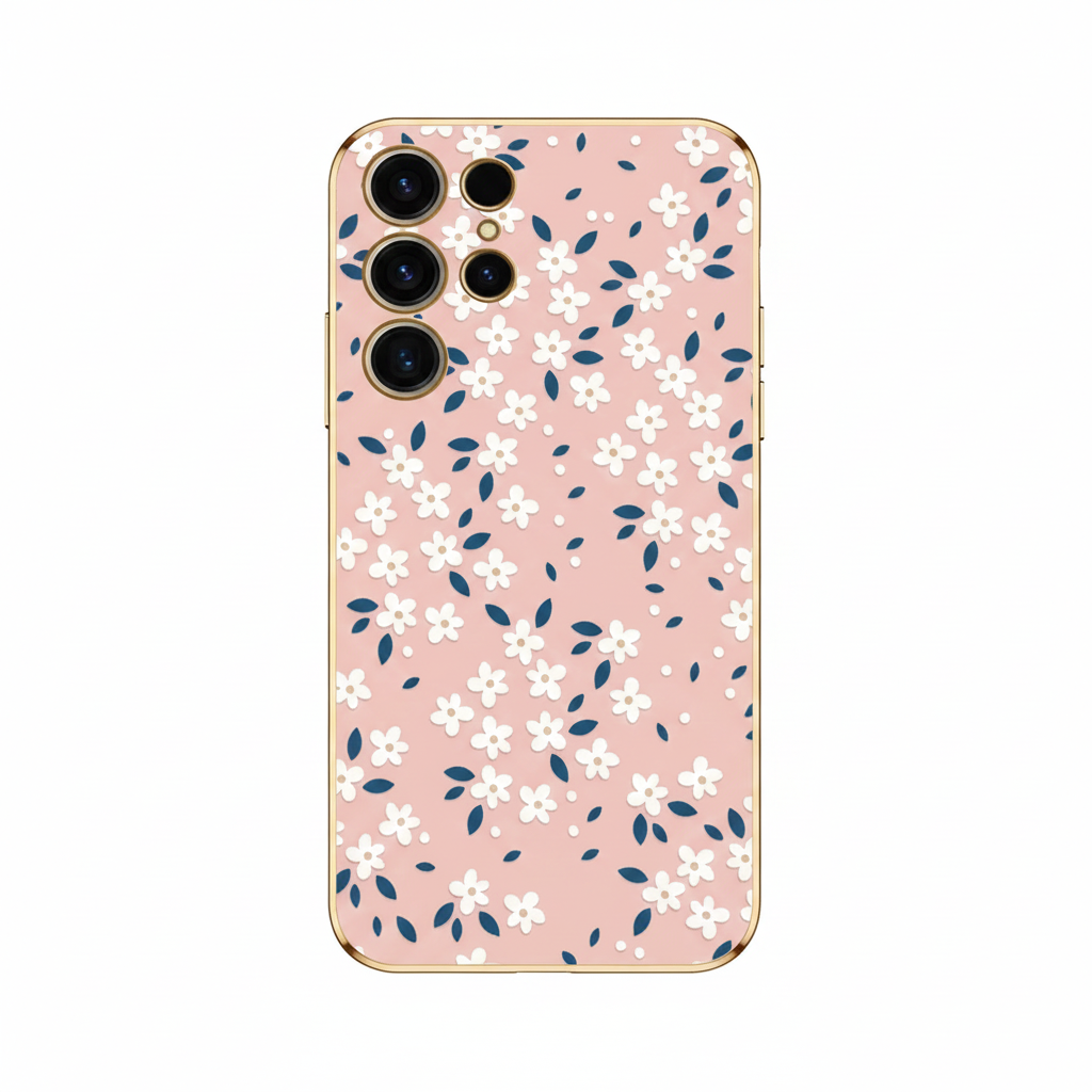 Stylish floral case for Samsung Galaxy S25 Ultra