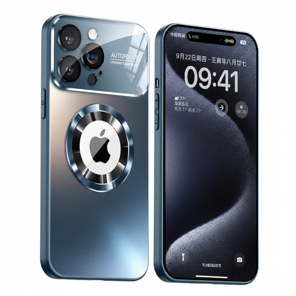 Luxus Matte Magnetische Hülle für iPhone 17