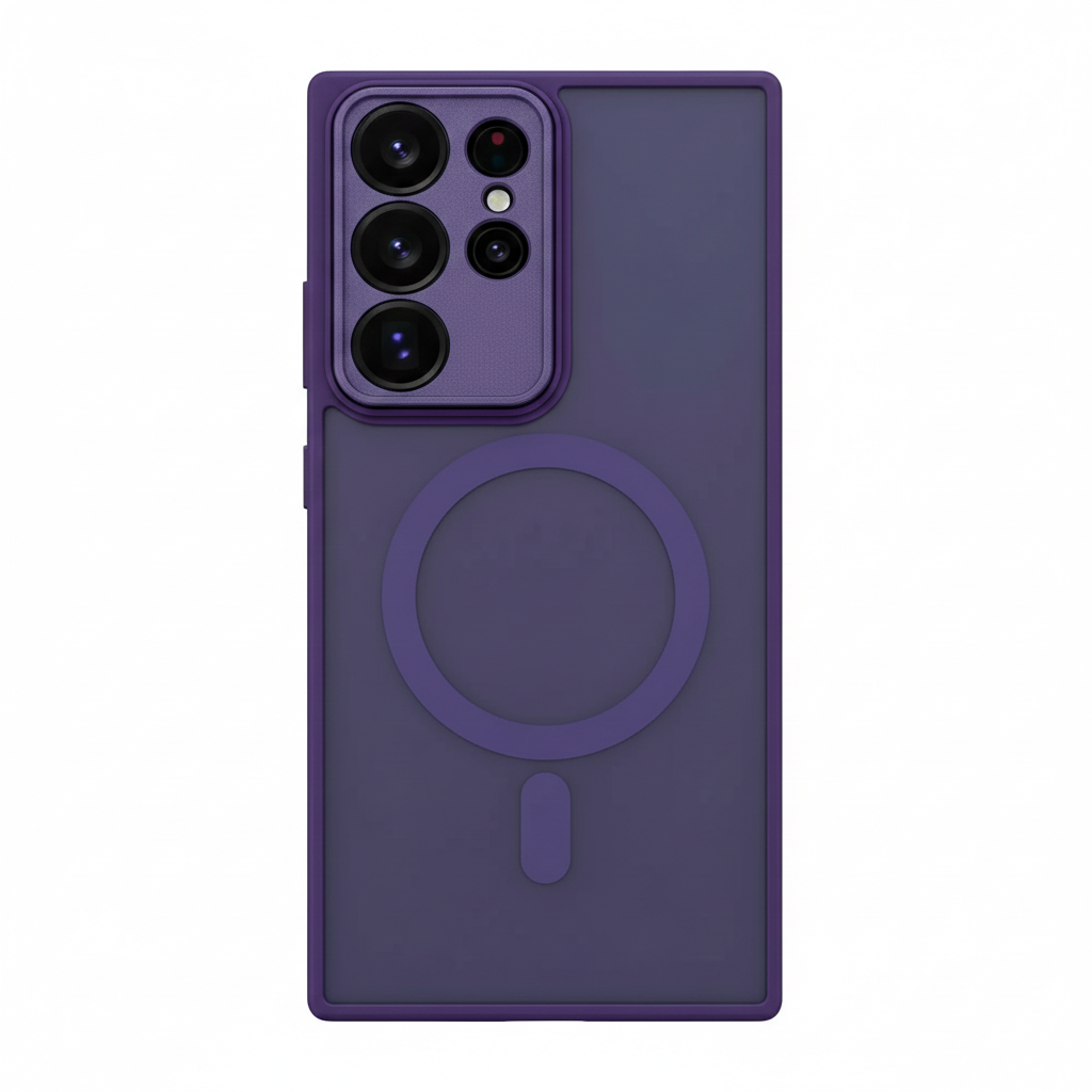 Luxury Matte Case for Samsung Galaxy S22-S25 Ultra