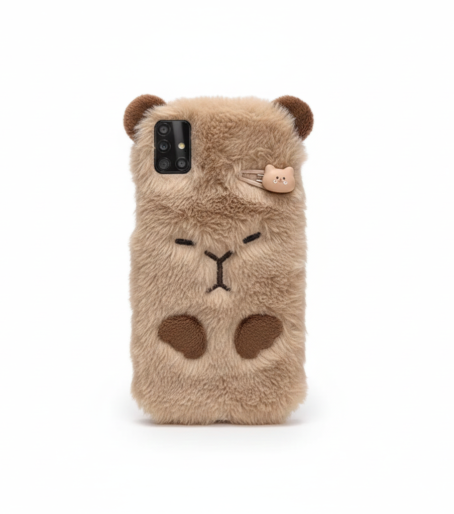 Süße 3D Capybara Hülle Flauschig für Samsung