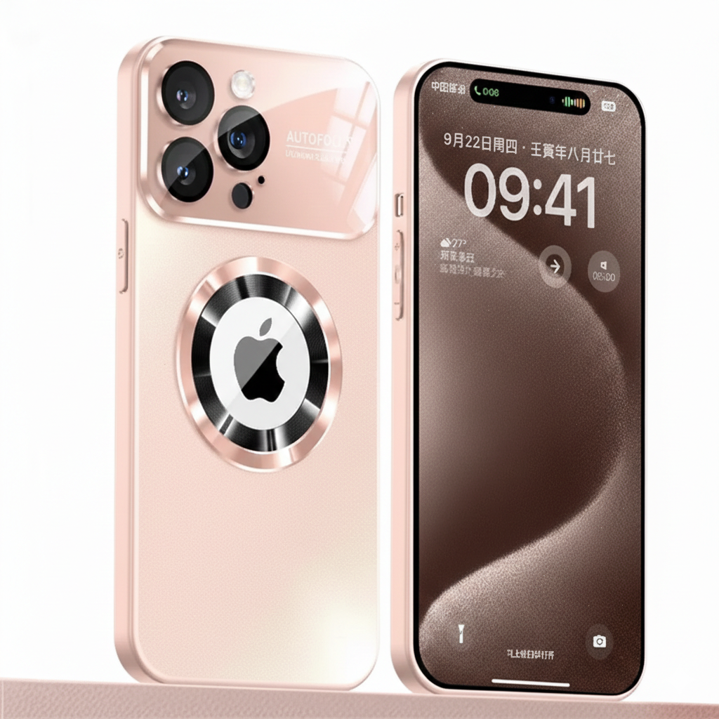 Luxus Matte Magnetische Hülle für iPhone 17