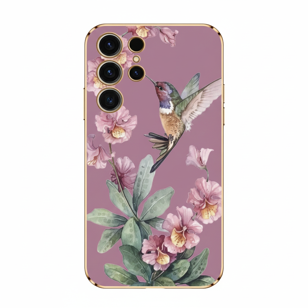 Flower Bird Case for Samsung S25 Ultra 5G