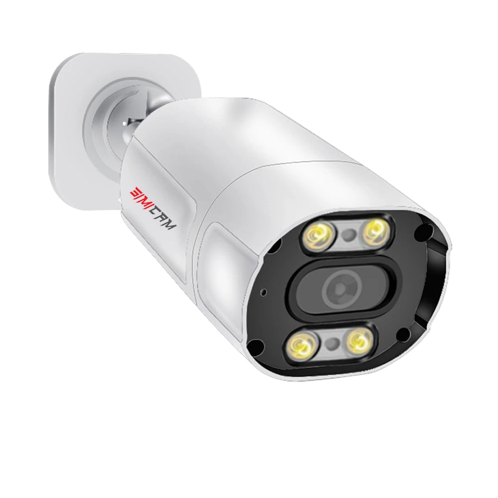 4K 8MP POE IP Kamera, H.265, Nachtsicht, Metall, Wasserdicht