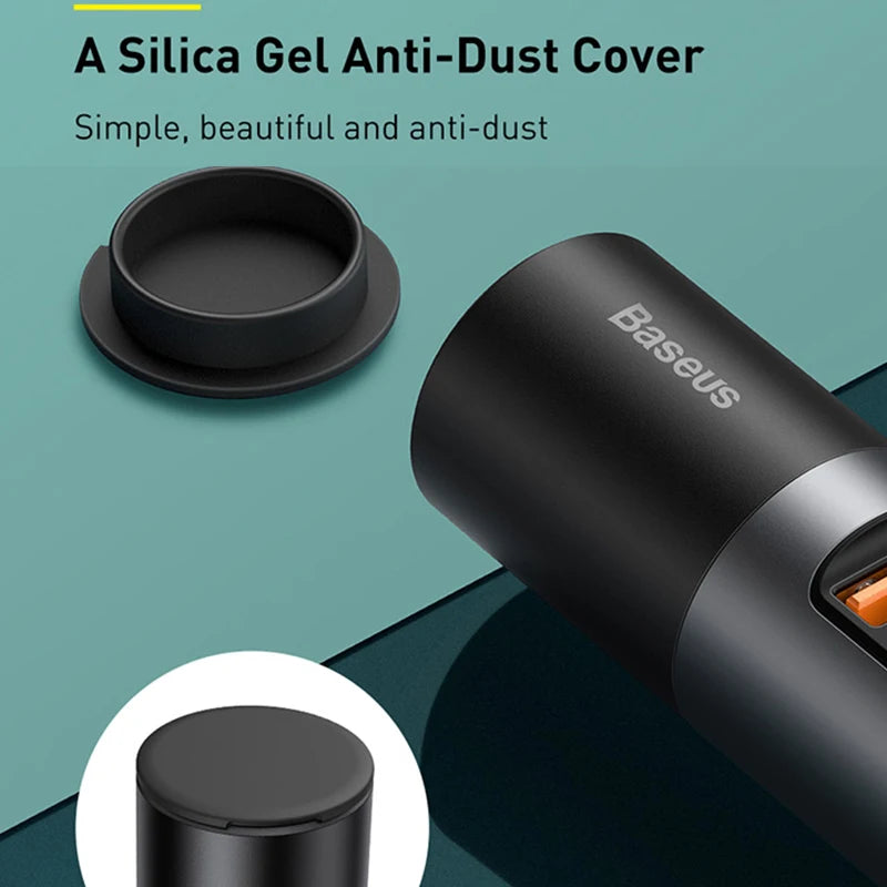 120W Auto Splitter Dual USB C