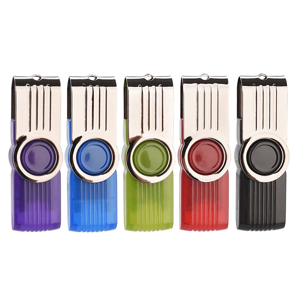 Kreativer USB-Stick 128GB aus Metall – 360° drehbar