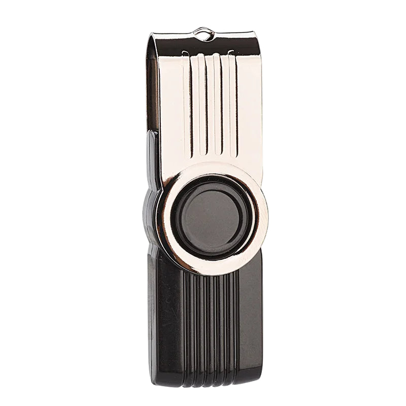 Kreativer USB-Stick 128GB aus Metall – 360° drehbar