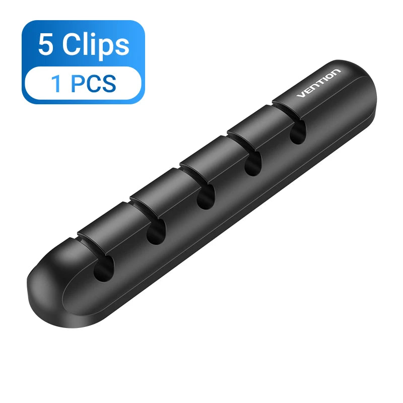 Flexibler Silikon Kabel Organizer für Auto und Büro