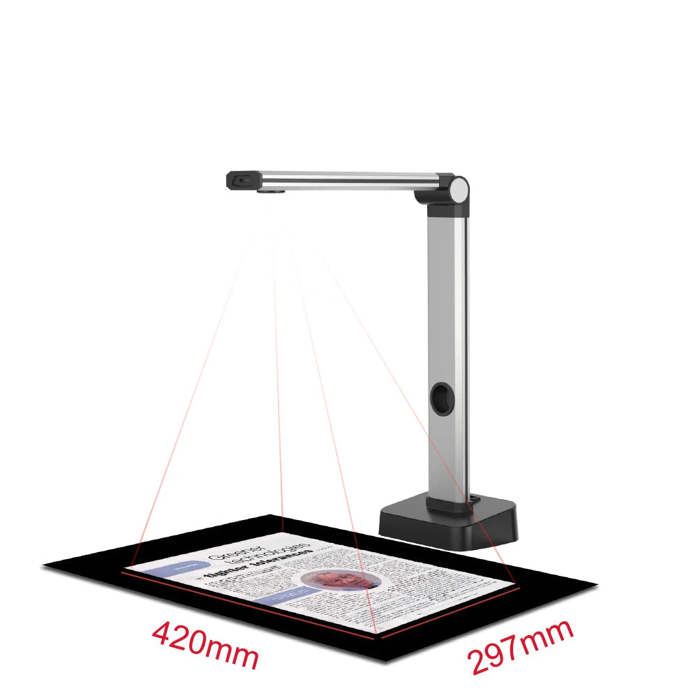 14 MP HD Buch- und Dokumentenscanner A3 OCR