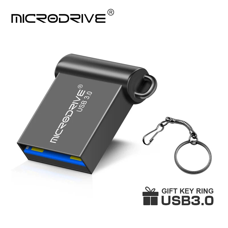 Super Mini USB 3.0 Stick Metall 64 GB