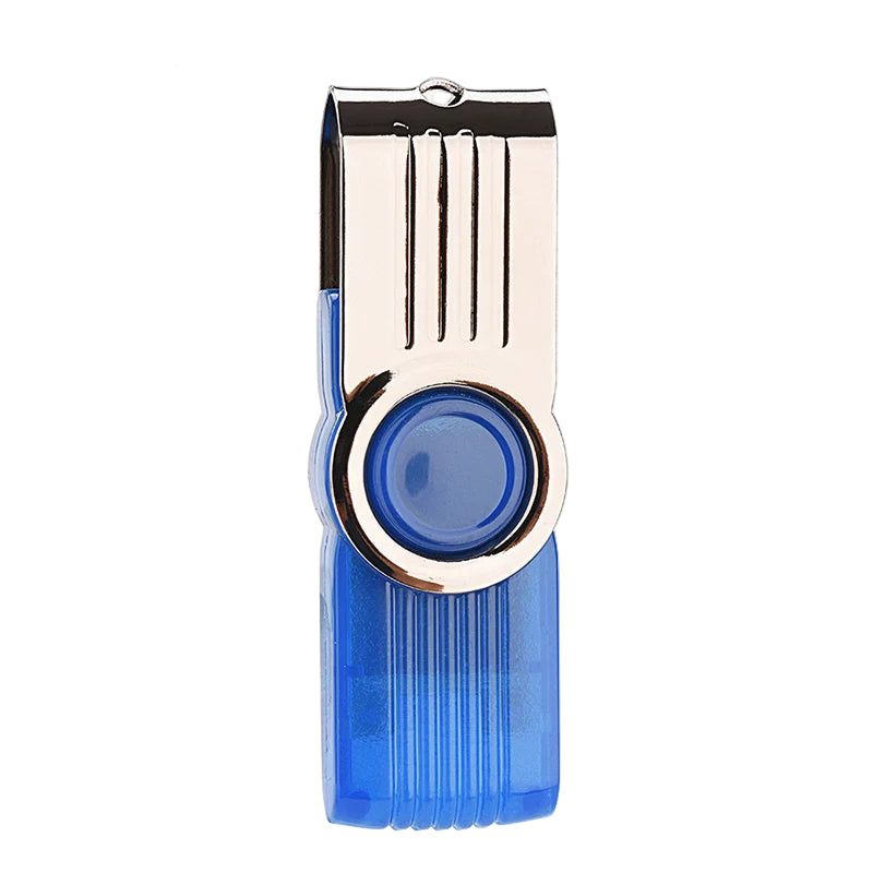 Kreativer USB-Stick 128GB aus Metall – 360° drehbar
