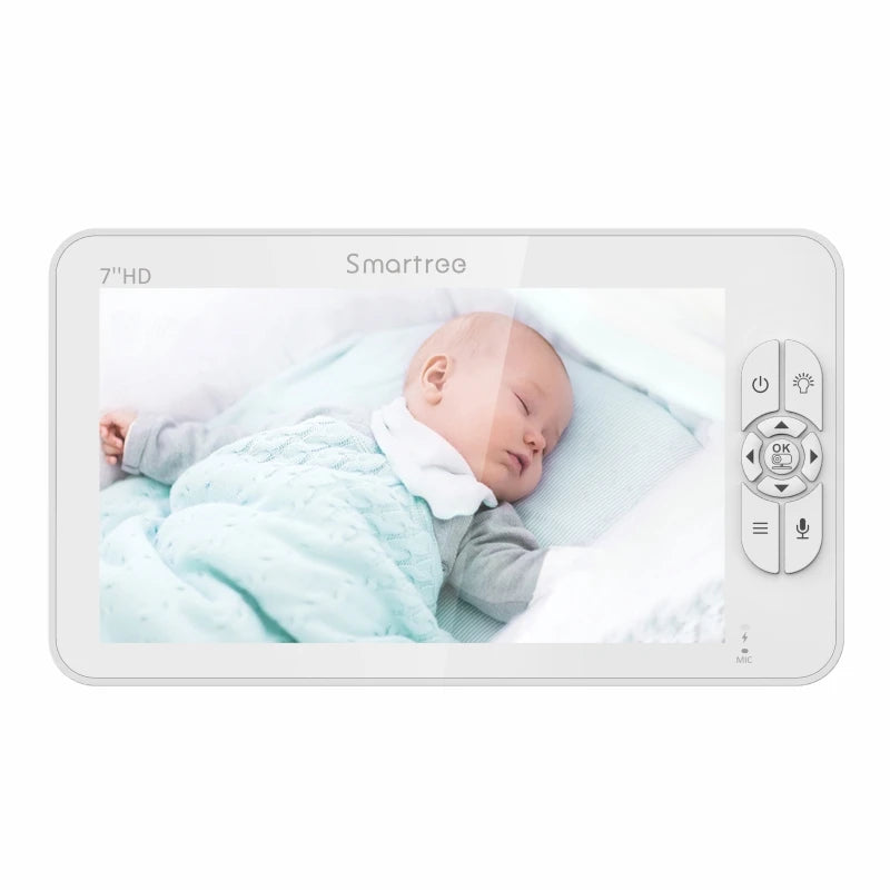 7" HD Video Baby Monitor with 2 Cameras and Zoom