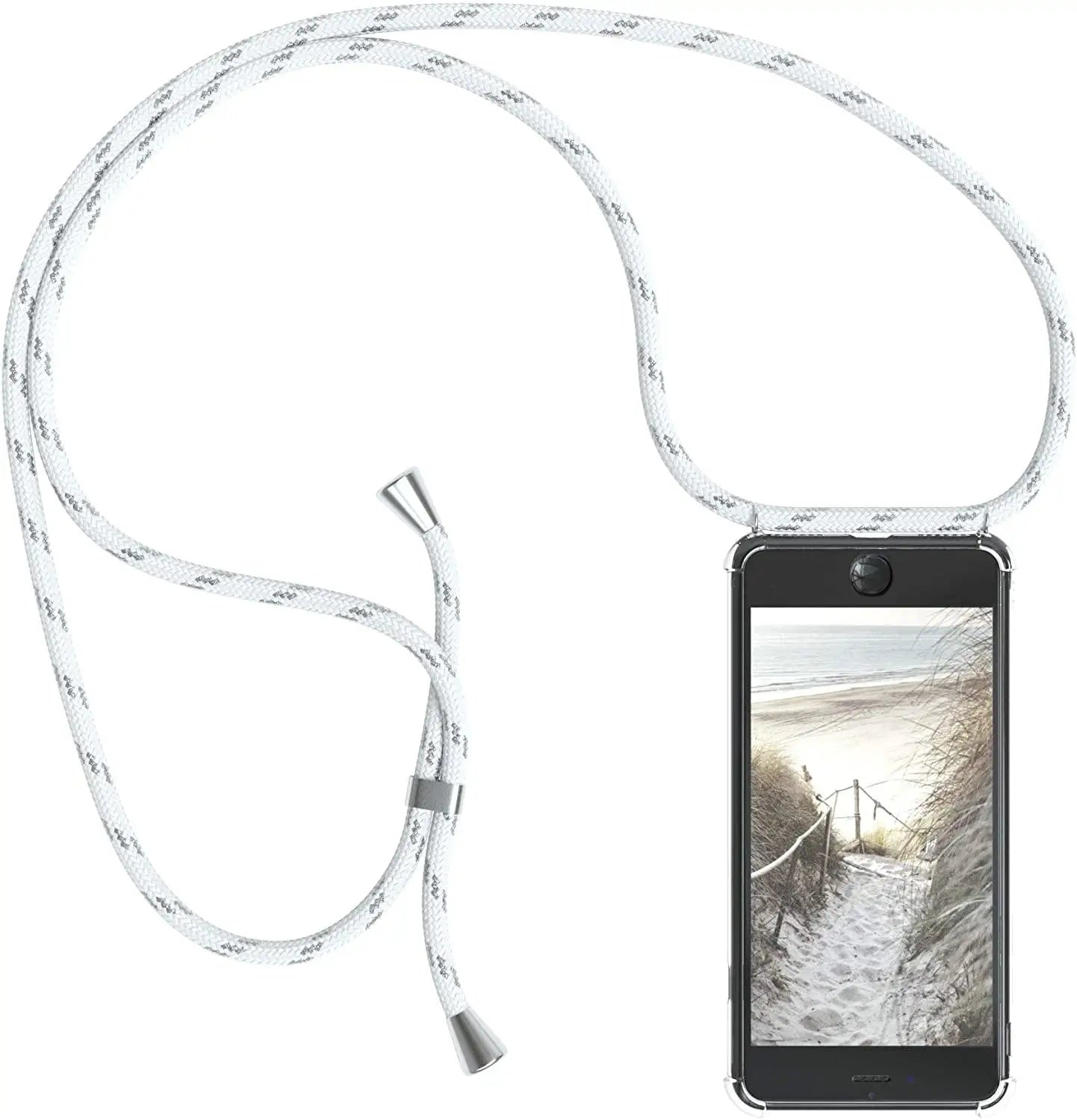 Clear Crossbody Lanyard Case with Shoulder Strap