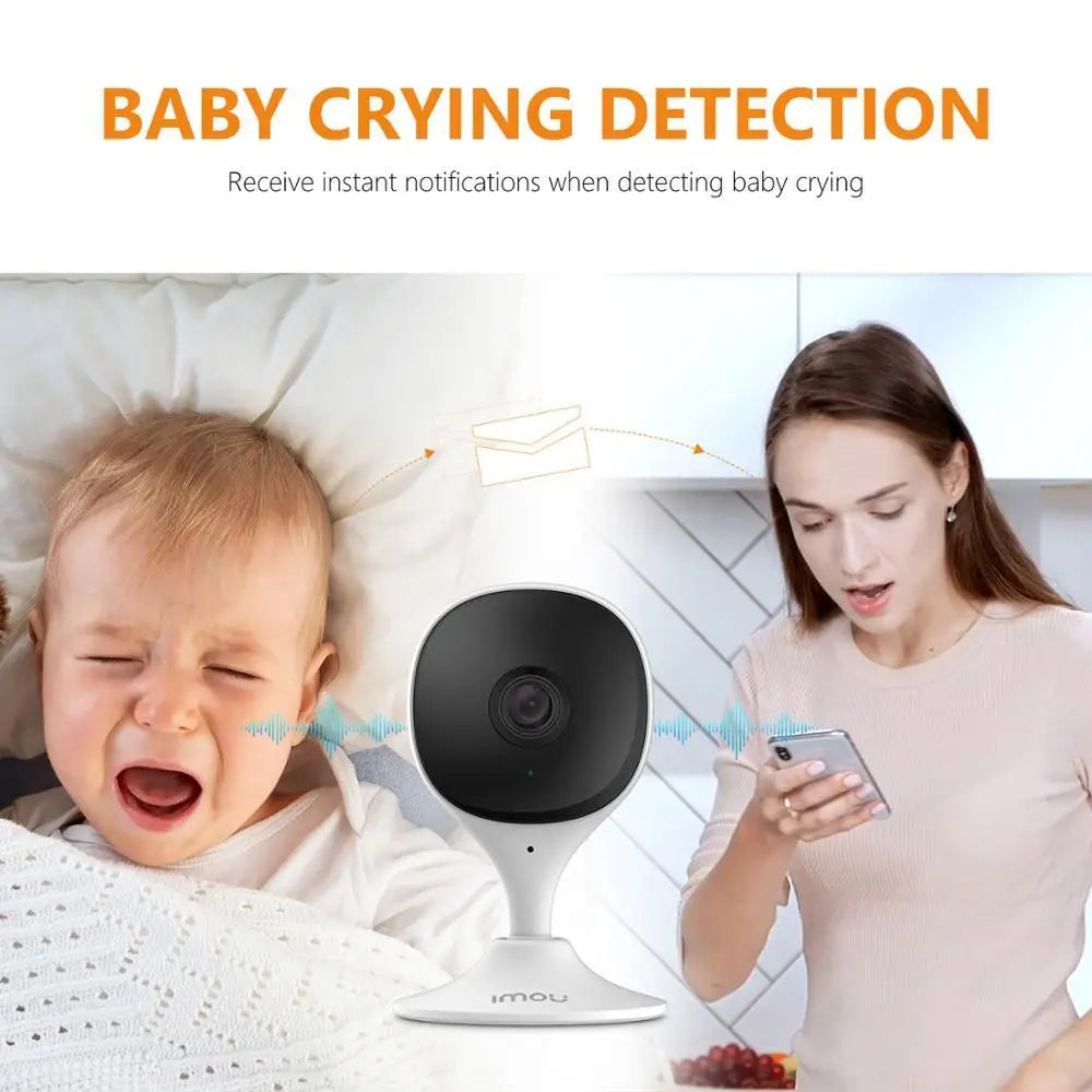 4er-Set WLAN Sicherheitskamera mit Nachtsicht und Babyphone
