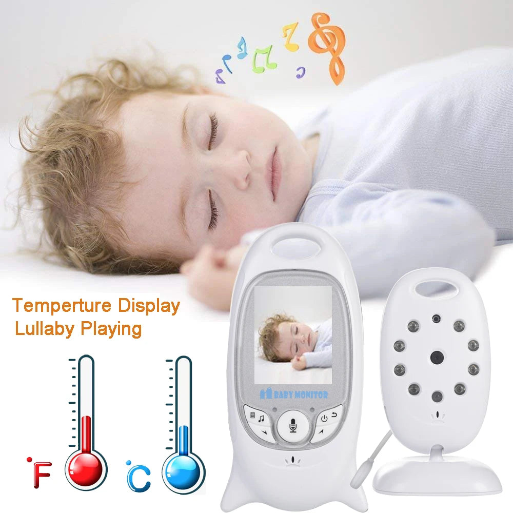 2 Zoll Baby Monitor mit Video Nachtsicht und Lullabies