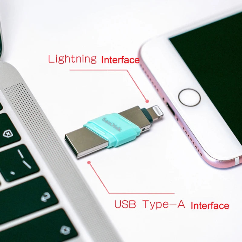 USB 3.1 Speicherstick OTG für iPhone bis 256GB