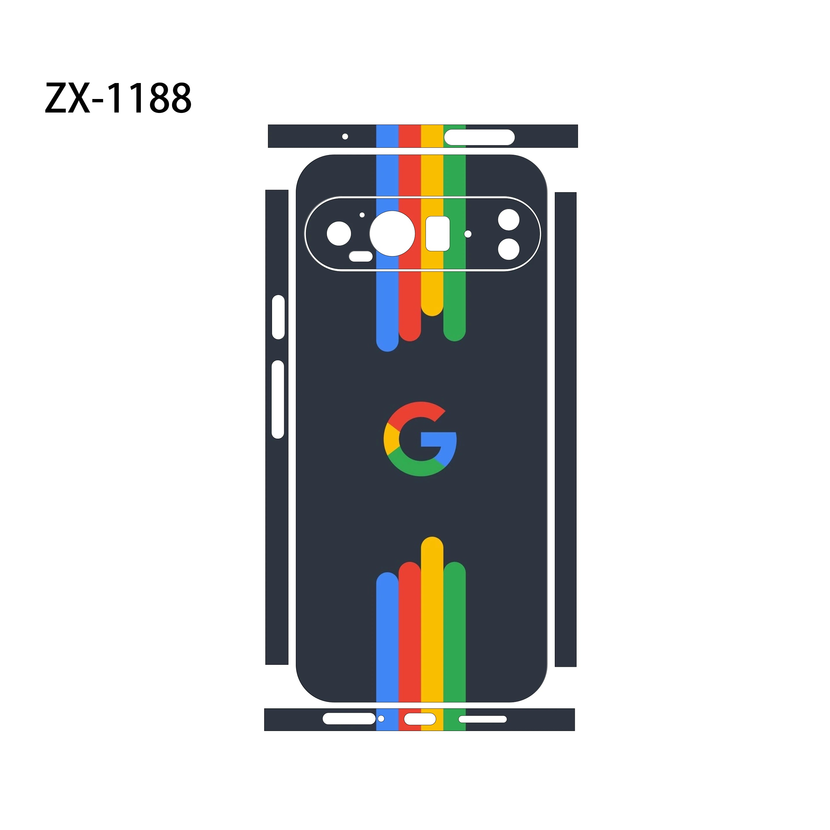 3M Bunte Rückseitenfolie für Pixel 9–6 Pro