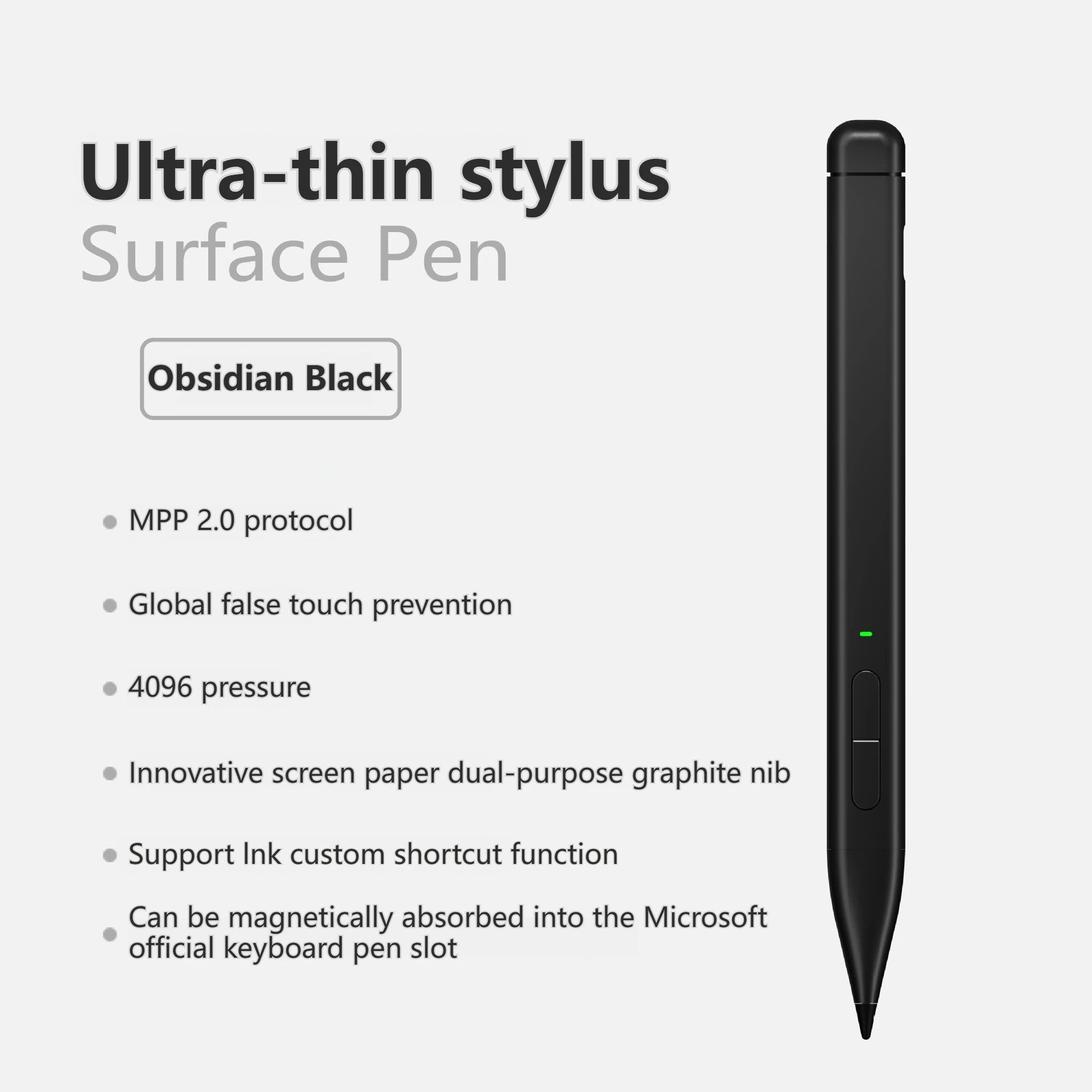 Surface Pro Tastatur 2025 mit Touchpad & Beleuchtung