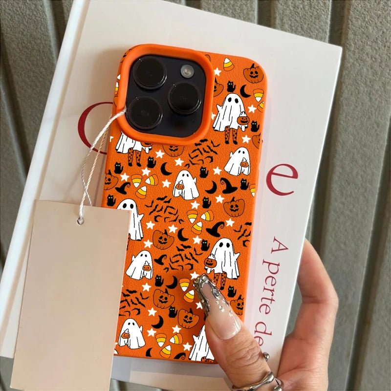 Halloween Kürbis Geist TPU Hülle für iPhone
