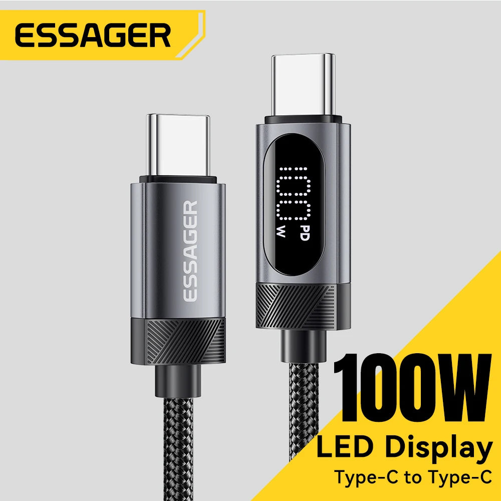 Essager USB-C-Kabel 100W Schnellladung