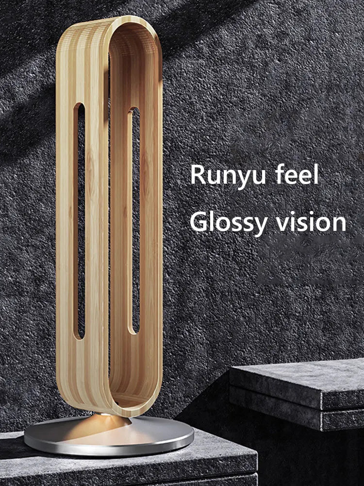 Gaming Headset Ständer aus Bambus und Aluminium