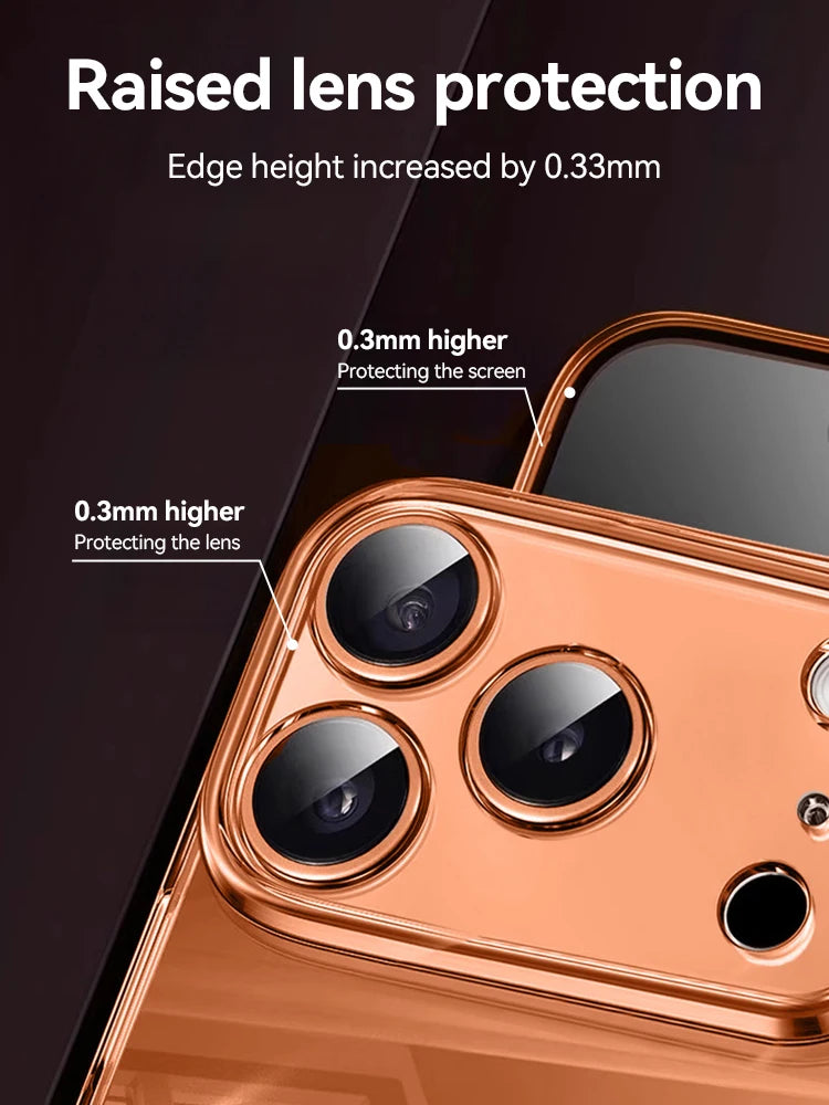 Hülle für iPhone 17 Pro Max – Transparent, Ultradünn, Kratzfest