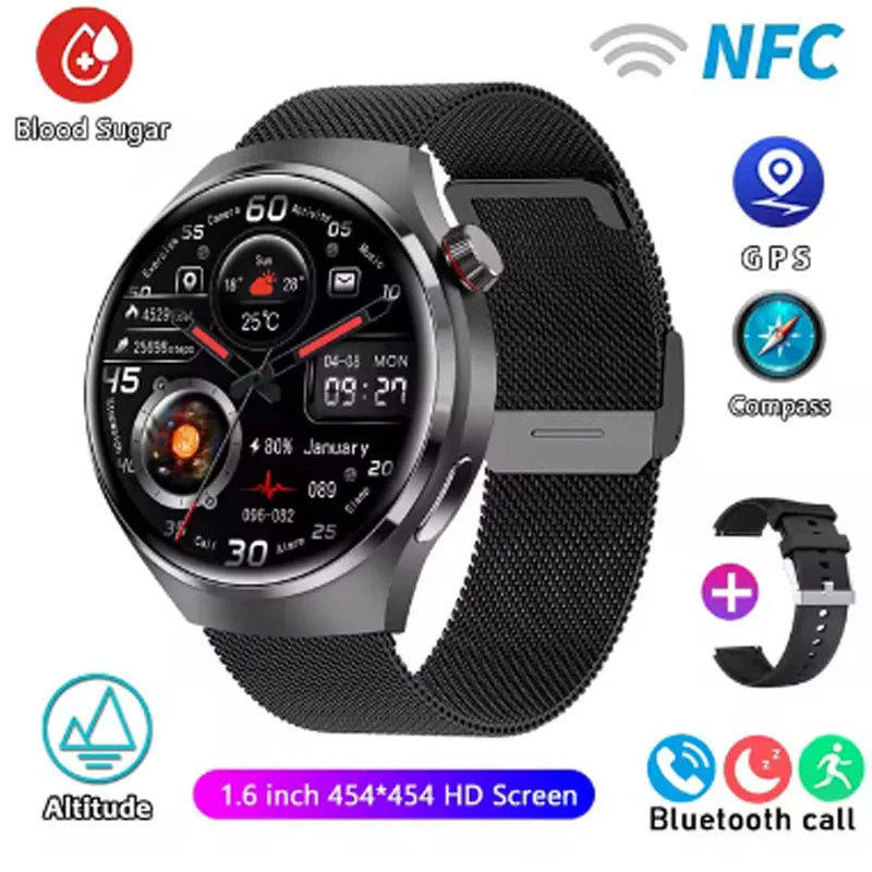Ultradünne HD Smartwatch mit Fitness- und Gesundheitsfunktionen