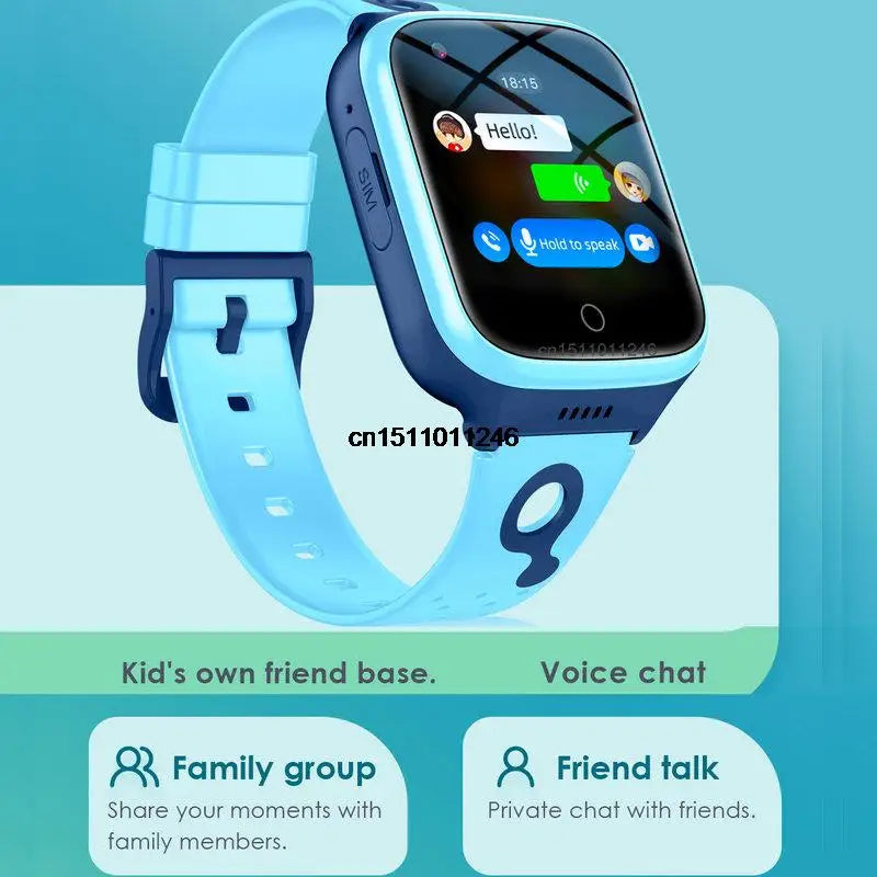 Kinder GPS Smartwatch mit Kamera und SOS-Funktion