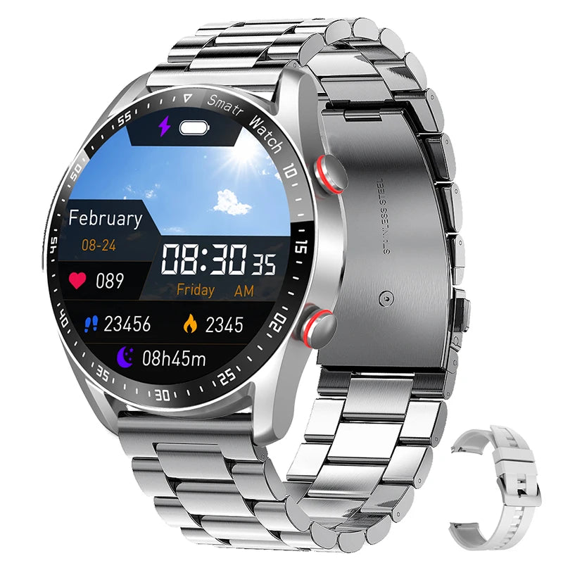 GT-Serie Outdoor-Smartwatch Herren 1,53" AMOLED Sport