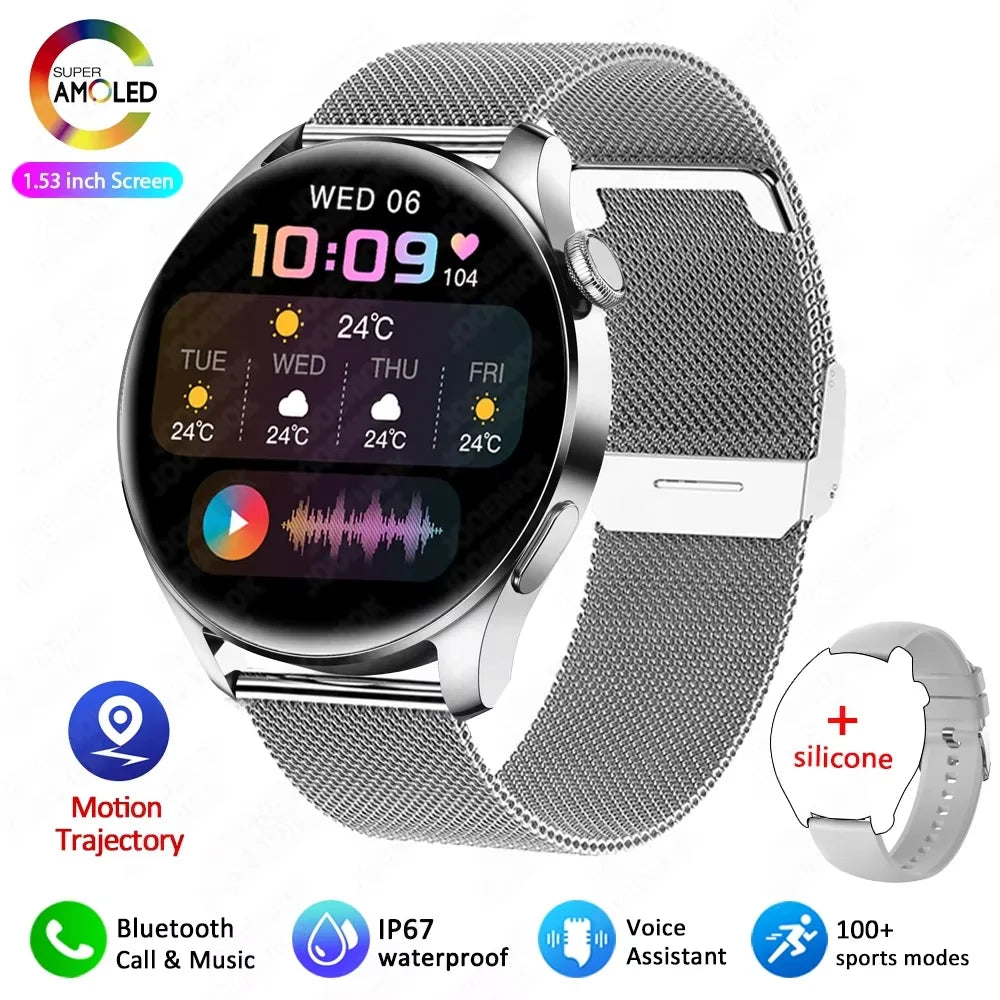 Ultradünne Outdoor-Smartwatch mit Gesundheitsüberwachung