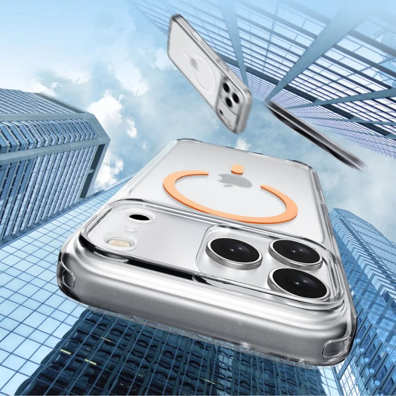 Matte Magnet-Hülle für iPhone 17 mit Kamerataste