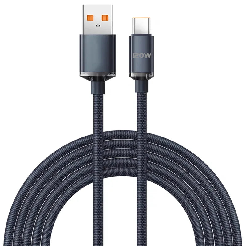 120W Typ C Kabel Schnellladung USB C
