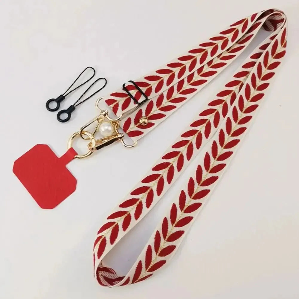 Verstellbares langes Handy Lanyard mit Clip
