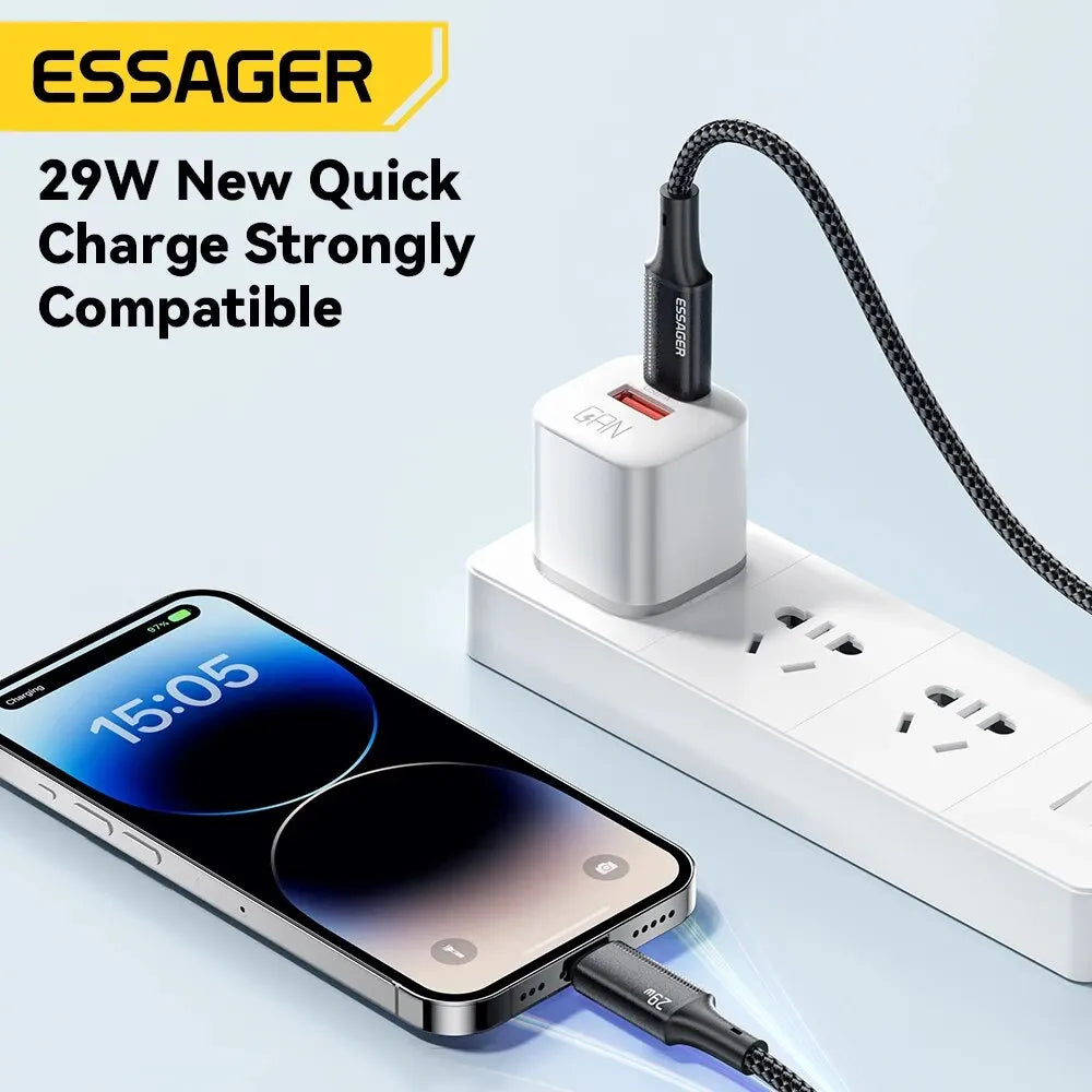 Essager Typ-C Kabel für iPhone & MacBook