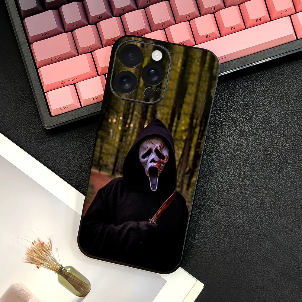 Ghost Face Scream Hülle iPhone TPU weich hautfreundlich