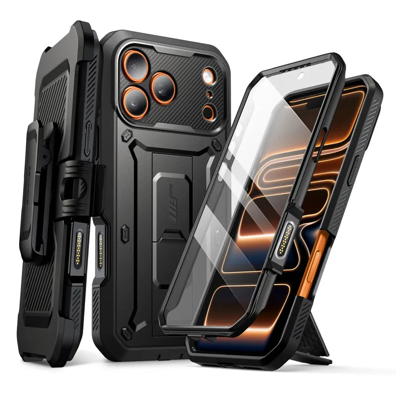 Rugged full-body case for iPhone 17 Pro Max