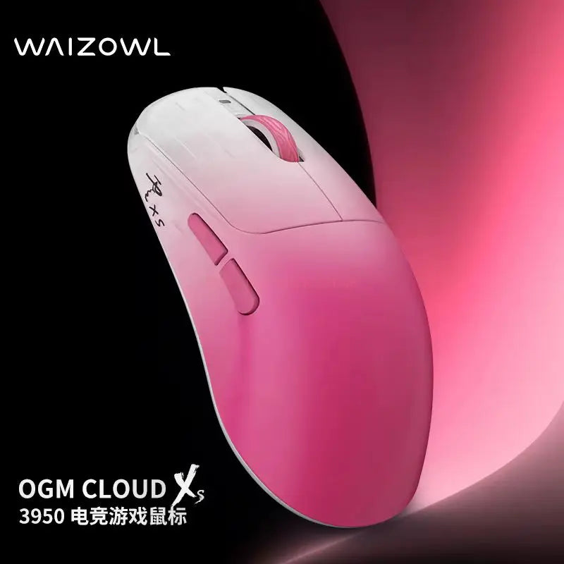 Leichte Gaming-Maus mit Paw3950, 3-Modus, kabellos