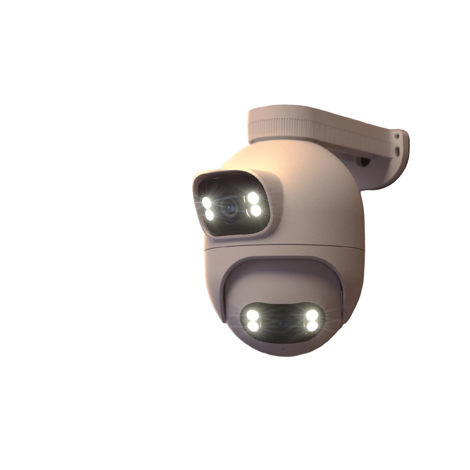 360° Dual-Lens Außenkamera mit WLAN & Farb-Nachtsicht