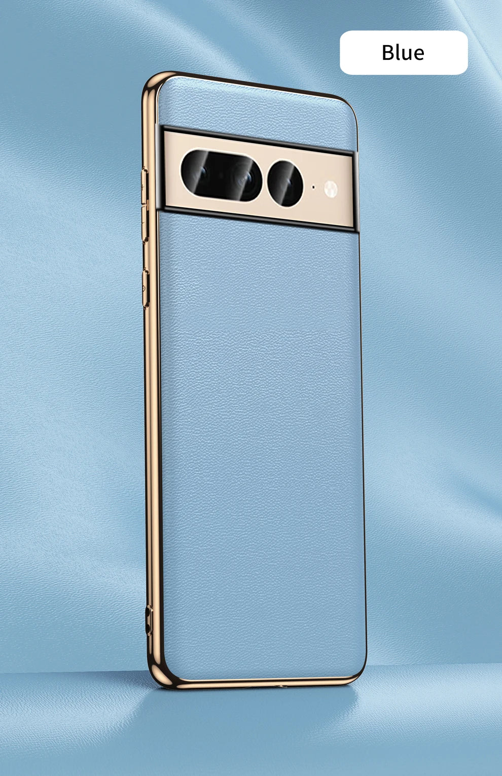 Luxus Lederhülle für Google Pixel 9, Stoßfest