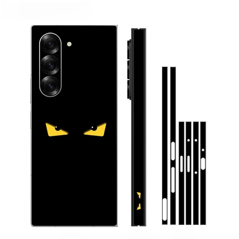 Mattierte Aufkleberhaut für Galaxy Z Fold