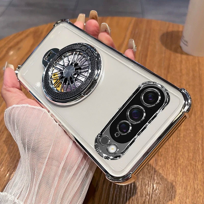 Glitzernde Silikonhülle für Google Pixel 10