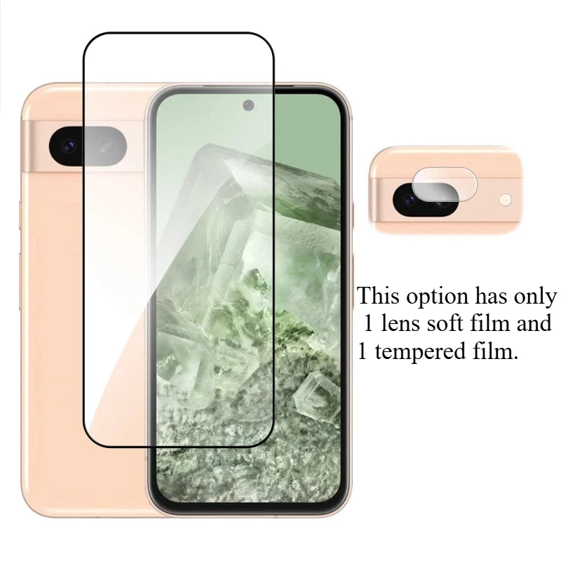 4in1 Hartglasfolie für Google Pixel 6–9 Pro XL