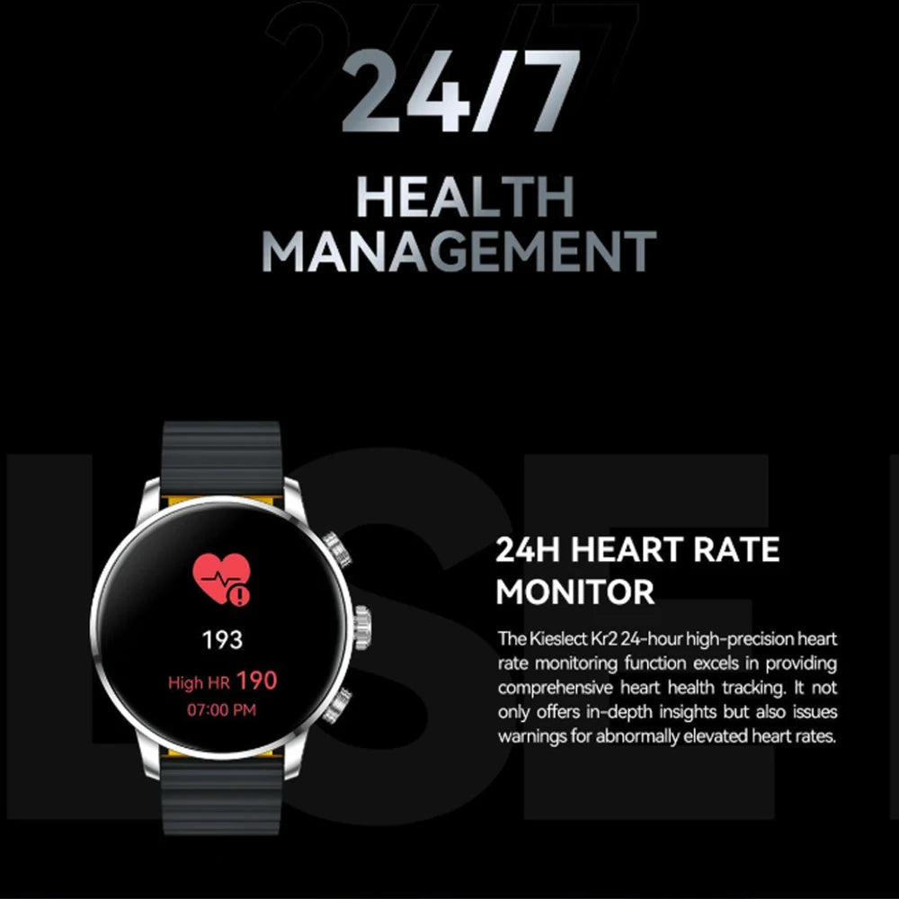 Smartwatch mit AMOLED Display & Anruffunktion 2025